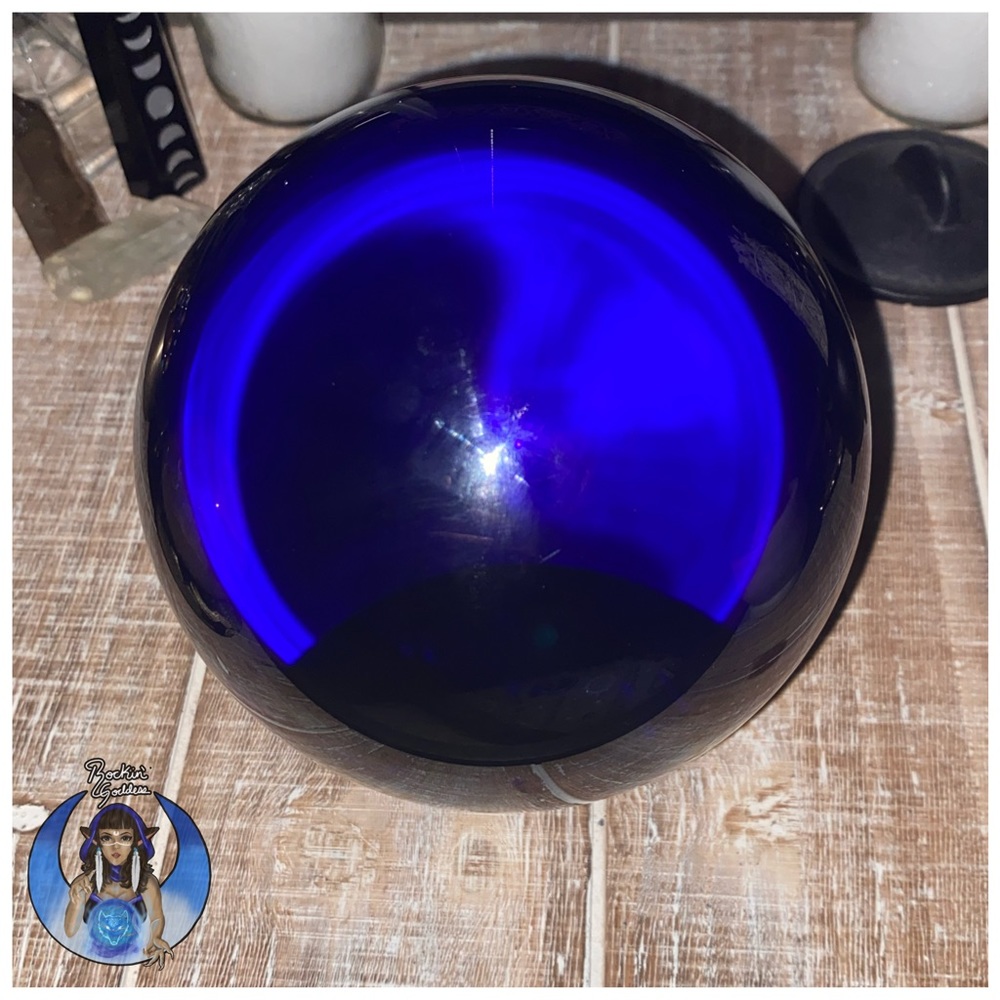 Royal/Sapphire Blue Crystal Sphere